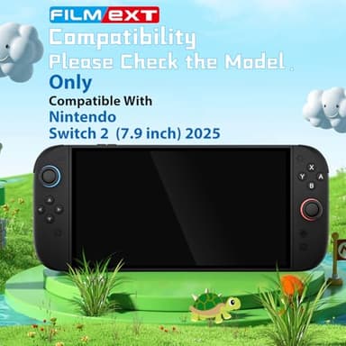 FILMEXT Anti Reflective Screen Protector Compatible with Nintendo Switch 2 Model 2025, [Clearer Than Original Screen] [0.17mm Thickness] AR Screen Protector Compatible with Switch 2 7.9-Inch - Image 6