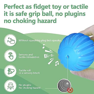 ROHSCE Sensory Balls for Baby Sensory Baby Toys 6 to 12 Months for Toddlers 1-3, Bright Color Textured Multi Soft Ball Gift Sets, Montessori Toys for Babies 6-12 Months Infant Toys (6 Pack) - Image 4