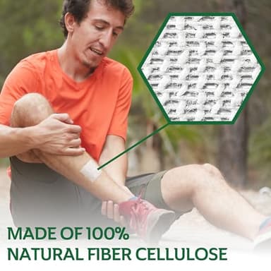 CURAD BloodStop Wound Dressing, 1” x 1”, Hemostatic Gauze Helps Stop Bleeding Quickly, For Cuts, Abrasions or Nosebleeds, 10 Count - Image 3