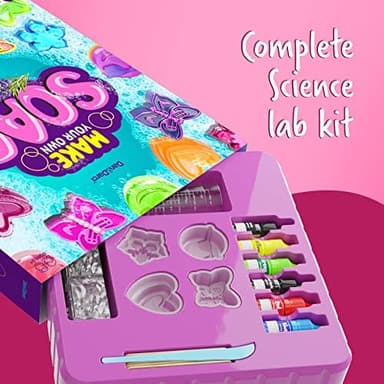 Dan&Darci Soap Making Kit for Kids - Crafts Science Toys - Birthday Gifts for Girls and Boys Age 6-12 Years Girl DIY Kits - Best Educational Craft Activity Gift for 6-12 Year Old Kid - Image 3