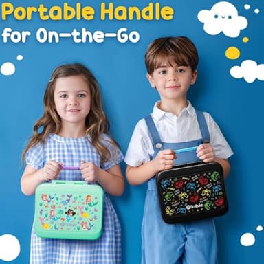 Fimibuke Snack Box for Kids & Toddlers, 6-Compartment Snack Container BPA-Free Small Bento Box Leak-Proof Lunch Box, 32oz Lunchable Food Container for School Travel Picnic, Microwave & Dishwasher Safe - Image 7