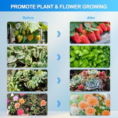 GameChanger! 54W, NOT 15W, 6Head Strong Clip Grow Lights for Indoor Plants with Timer, Best Gift for Plants Lover, LED Plant Growing Lamp for Houseplants, Bonsai, Seed Starting, Seedlings, VEG, Flower - Image 9