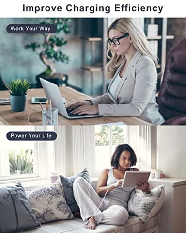 30W USB C Fast Charger for Google Pixel 10/10 Pro XL/10 Pro Fold/9/9 Pro XL/8/8a/8 Pro/7/7a/6/5/4/3 XL, 30 Watt Type C Super Fast Wall Charger Block with 6FT Charging Cable - Image 7