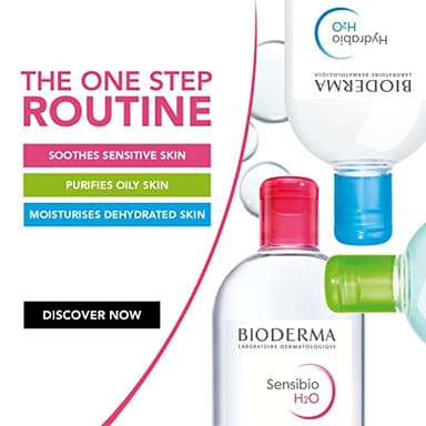 Bioderma - Hydrabio H2O - Micellar Water - Cleansing and Make-Up Removing - for Dehydrated Sensitive Skin , 16.91 Fl Oz (Pack of 1) - Image 7
