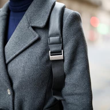 Moleskine Classic LTH Backpack BLK, Black, Talla única - Image 7