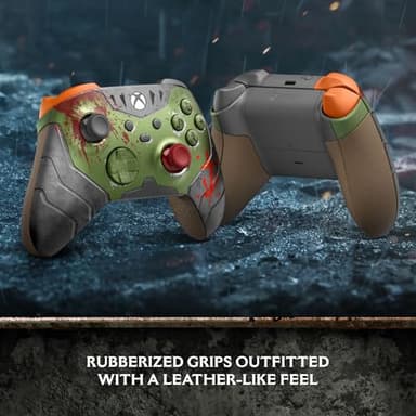 Xbox Wireless Controller – DOOM: The Dark Ages Limited Edition Series X|S, One, PCs, and Cloud-Enabled Devices (Renewed) - Image 4