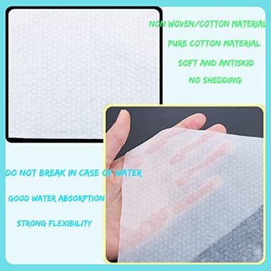 DQITJ 60 Pcs Thicken Large Size Bird Cage Liner Papers Disposable Bird Cage Liners Precut Absorbent Pet Cages Cushion for Bird Parrot (23 inch x 11 inch) - Image 4