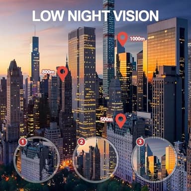 HYTAMY Monocular Telescope 80 x 100 High Powered Monoculars for Adults with Tripod，Monocular for Smartphone Suitable for Bird Watching Larger Vision, Hunting, Wildlife, Travel, Camping, Hiking (Green) - Image 5