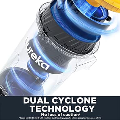 Eureka Powerful Upright Vacuum Cleaner for Home Pet Hair, Lightweight Household Upright Vacuum for Carpet and Hard Floor, MaxSwivel Pro NEU350 with Pet Tool, Yellow - Image 7