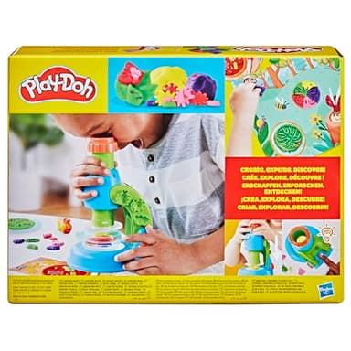 Play-Doh Light & Look Microscope for Kids, Electronic Preschool Toys for Girls & Boys, 9 Accessories & 5 Colors, Back to School Gifts, Ages 3+ - Image 15