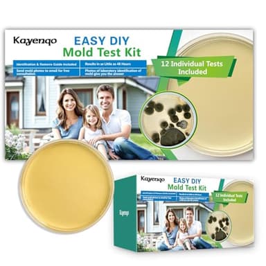 Mold Test Kit for Home - 12 Simple Detection Tests,Test HVAC System,Home Surfaces,& Indoor Air Quality Testing Kits,DIY Mold Detector at Home,Includes Detailed Mold Identification Guide,air Tester - Image 8