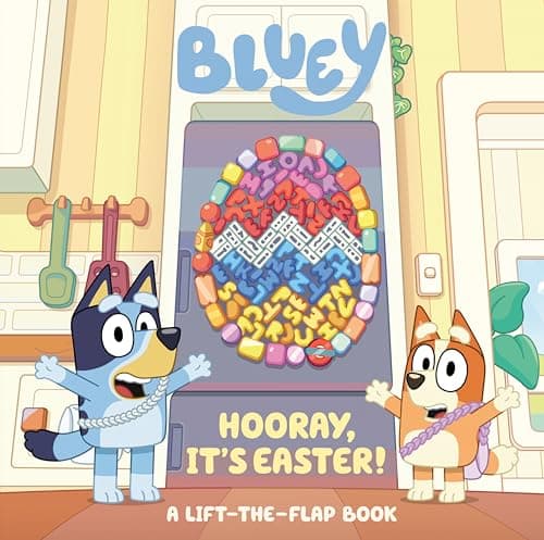 Bluey: Hooray, It's Easter!: A Lift-the-Flap Book - Image 1