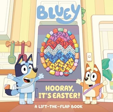 Bluey: Hooray, It's Easter!: A Lift-the-Flap Book - Image 1