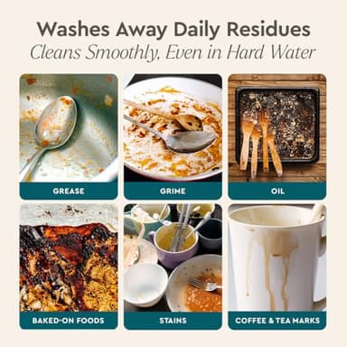 Puracy Dishwasher Pods, Natural Dishwasher Detergent, Citrus Skies Dish tabs - Enzyme-Powered, Spot & Residue Free - TikTok Trend Items, Must Haves from TikTok Made Me Buy It (Citrus Skies, 50 Count) - Image 6