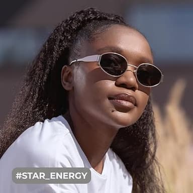 livho Retro Polarized Sunglasses - UV400 Protection, Oval Shape, Metal Frames - Matching Soft Case Inlcuded - Image 6