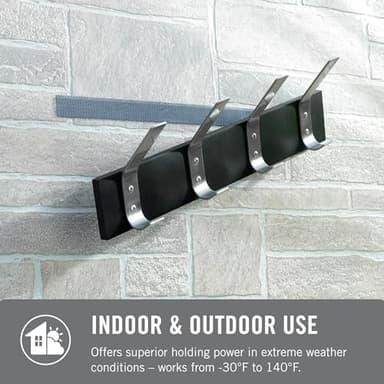 VELCRO Brand Extreme Outdoor Double Sided Mounting Tape | Holds up to 15 Pounds on Brick or Other Rough Surfaces | UV and Weather Resistant | 14Ft Heavy Duty Roll - Image 6