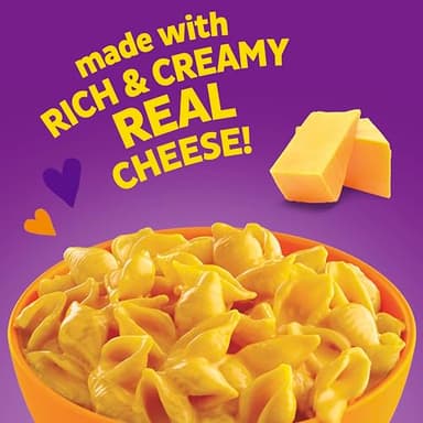Annie's Deluxe Shells and Aged Cheddar, Pasta and Cheese Sauce, Mac and Cheese Made with Organic Pasta, Dinner Side or Snacks, 11 oz (Pack of 12) - Image 2