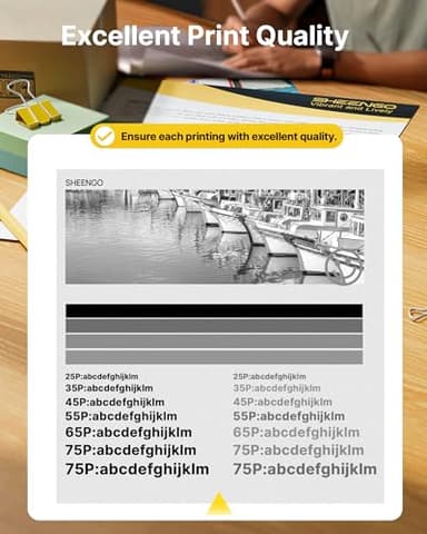 61XL Black and Color Combo Pack Replacement for HP 61 Ink 61XL Ink to use with HP Envy 4500 5530 5534 5535 DeskJet 1000 1010 2540 2541 3050 OfficeJet 4630 4635 2620 Printer (1 Black, 1 Color) - Image 7