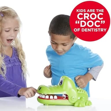 Hasbro Gaming Crocodile Dentist Kids Board Game, Ages 4 And Up (Amazon Exclusive - Image 4
