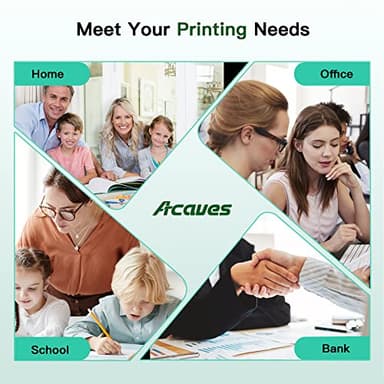 Acaves 910XL Ink for HP 910XL Ink Cartridges Combo Pack Replacement for HP 910 Ink Cartridges for HP Printers HP910XL Work for Office Jet Pro 8020 8025 8028 8010 Printer, Black and Color - Image 6