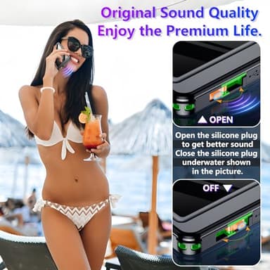 2025 New for Samsung Galaxy S24 Ultra Case Waterproof, [Built-in Camera & Screen Protector][Military Grade Shockproof][IP68 Underwater][Dustproof][Dropproof] Full Body Phone Case for S24 Ultra 6.8" - Image 7