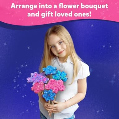 Skillmatics Poke-in Art - Flower Bouquet, Mess-Free Creative Activity, DIY Wood Craft Kits, Gifts for Girls & Boys Ages 4, 5, 6, 7, 8, 9 - Image 7