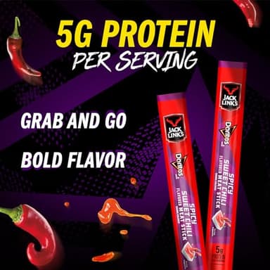 Frito Lay Jack Link's Meat Stick Doritos Spicy Sweet Chili (Pack of 20) - Image 5