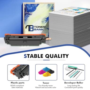 210A Toner Cartridges 4 Pack: 210X MFP 4301fdw Compatible for HP 210A 210 Toner Cartridges Set Color Laserjet Pro MFP 4301fdw 4301fdn Pro 4201dw 4201dn Series Printer W2100A W2100X High Yield Ink - Image 5