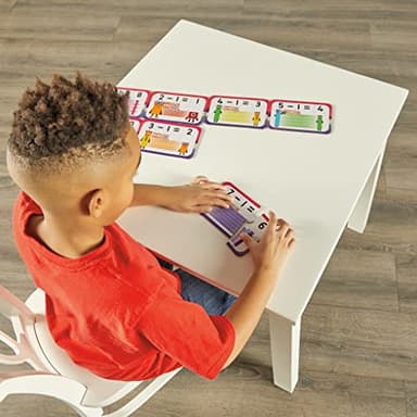 hand2mind Numberblocks Adding and Subtracting Puzzle Set, Addition and Subtraction Games, Number Puzzle, Matching Game, Preschool Math Toys, Toddler Educational Toys, Easter Basket Stuffers for Kids - Image 8