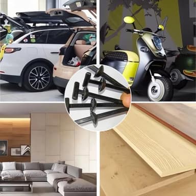 100PCS Nylon Universal Cable Tie Buckle 2026 Upgrade Multipurpose Plastic Cable Ties Tool Heavy Duty Self Locking Nylon Zip Ties UV Resistant Black Zipties for Car Daily Repair (20PCS) - Image 7