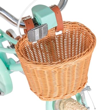 JOYSTAR 18 inch Girls Bike Ages 5-8 Years Old Kids (43"-59" Tall), Kids Bike with Training Wheels & Basket, Kids' Bicycle Mint Green - Image 7