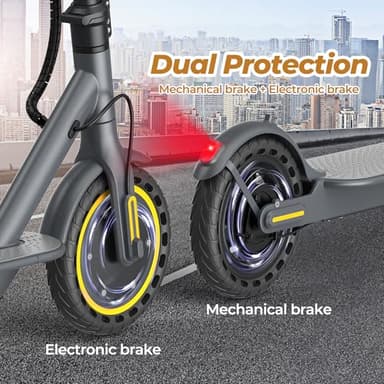 Electric Scooter, 350W/500W Motor, 8.5''/14''Tires, Top Speed 19/22 mph, Max 20/27/49 Miles Ranges, Adults Foldable E Scooter for Adults - Image 8