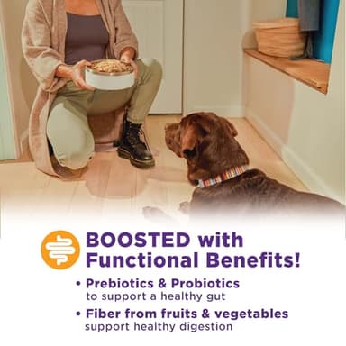 Wellness Bowl Boosters, Dog Food Topper for Small, Medium, & Large Breeds, Grain Free, Natural, Freeze Dried, Digestive Health Chicken, 4 Ounce Bag (Pack of 1) - Image 4