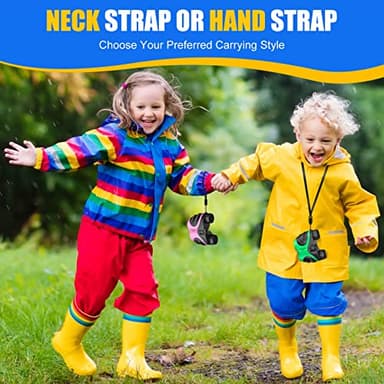 LET'S GO! Best Toys for 3-8 Year Old Boy, Easter Compact Waterproof Binocular for Kids Boys Brithday Christmas Stocking Stuffers for Kids 8-12 Gifts for 5-7 Year Old Boy Toys - Image 6