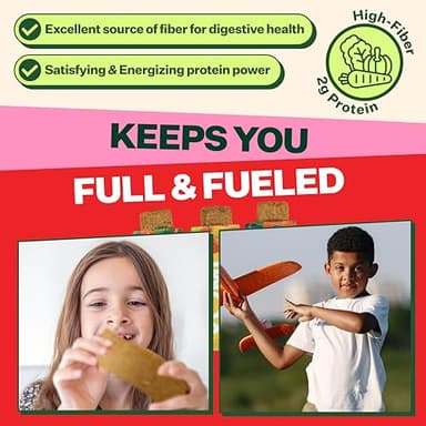 YUMI Organic Breakfast Superbar, Gluten-Free, No Added Sugar, 7+ Vegetables, Soft-Baked Crust, Healthy Snack Bars for Kids, School Safe, Healthy Alternative to Granola Bars or Cereal Bars, Strawberry (30ct) - Image 7