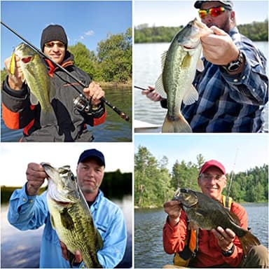 PLUSINNO Fishing Rod and Reel Combos, Toray 24-Ton Carbon Matrix Telescopic Fishing Rod, 12 +1 Shielded Bearings Stainless Steel BB Spinning Reel - Image 7