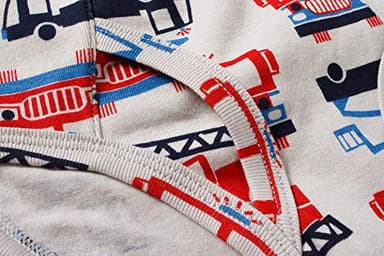 Boboking Little Boys Briefs Dinosaur Truck Toddler Kids Underwear (Pack of 6) 5years - Image 3