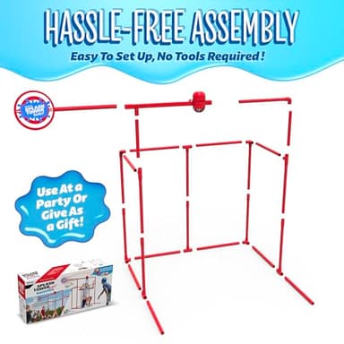 GoSports Backyard Water Toy Game for Kids & Adults - Splash Tower Burst Water Balloon Dunk Tank - Image 5