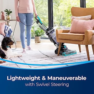 BISSELL CleanView Swivel Pet Reach Full-Size Vacuum Cleaner, with Quick Release Wand, & Swivel Steering, 3198A, Color May Vary - Image 6