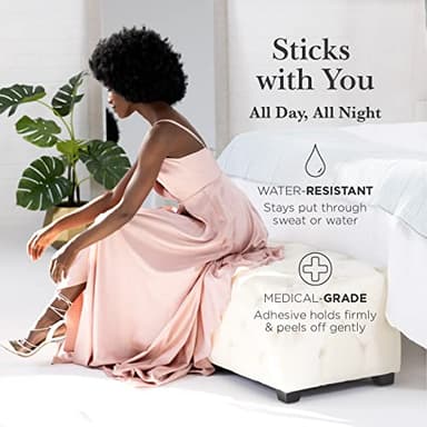 Nippies Nipple Covers for Women - Reusable Sticky Silicone Pasties with Travel Case - Original Circle or Lift Style Available - Image 6