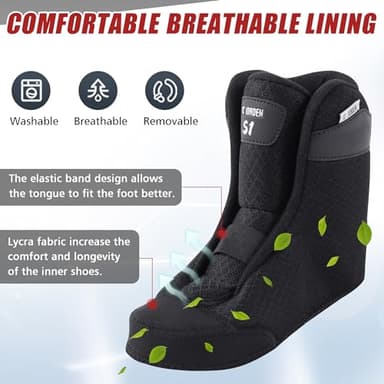 Inline Skates for Kids Girls and Boys, 4 Sizes Adjustable Roller Skates Blades with Full Light Up Wheels for Women Men, Durable Outer Shell, Roller Skates 4-12 Adults - Image 4