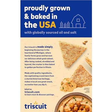 Triscuit Thin Crisps Original Whole Grain Wheat Crackers, Vegan Snacks, Bulk Snack Crackers, 6 - 7.1 oz Boxes - Image 17