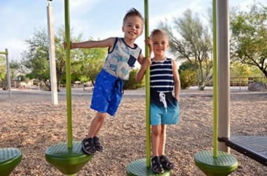 Cozople Big Boys Quick Dry UPF50+ Beach Swim Trunks with Stretchy Boxer Brief Liner Swimming Shorts Novelty Blue Shark Graphic Lightweight Swimwear Bathing Suit Size 10-12 - Image 6