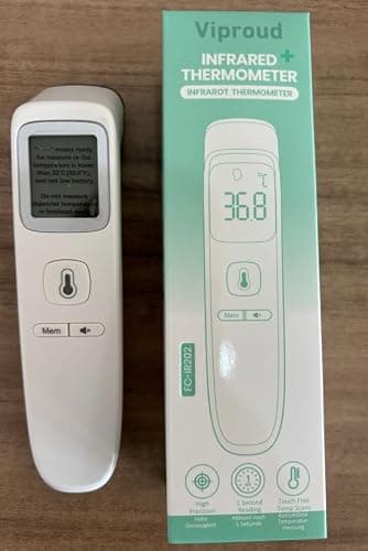 No-Touch Thermometer for Adults and Kids, Fast Accurate Digital Thermometer with Fever Alarm & Silent Mode, Easy-to-use, Forehead Thermometer for Babies, Kids & Elderly - Image 8