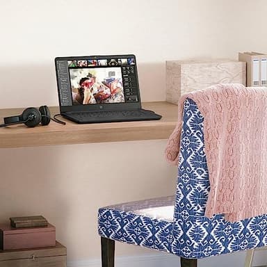 HP 14 Ultrabook • Limited Edition with Microsoft 365 • Intel 4-Core CPU • 32GB RAM • 1.6TB Storage (128GB OnBoard withHP 512GB P500 Portable SSD + 1TB OneDrive) • Black • Win 11 (Renewed) - Image 9