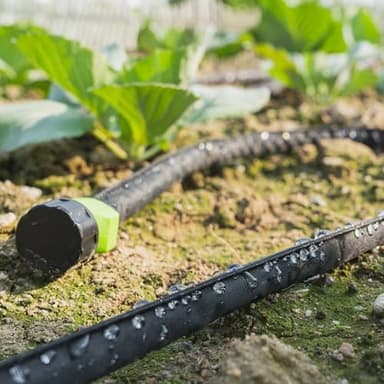 GREEN MOUNT Garden Soaker Hose 1/2" x 75 ft Drip Hoses Heavy Duty Save Water For Vegetable - Image 7