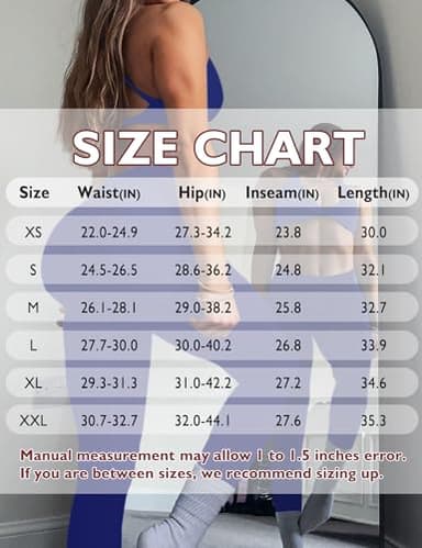 Ieumaz Scrunch Butt Lifting Leggings for Women Gym Seamless Workout Leggings Mid Low Waist Tummy Control Yoga Pants Navy Blue - Image 6