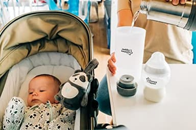 Tommee Tippee Portable Travel Baby Bottle and Food Warmer, Thermal Insulation, Stainless-Steel Flask with Leak-Proof Lid - Image 8
