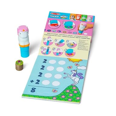Melissa & Doug Sticker Wow!™ 24-Page Activity Pad and Sticker Stamper, 300 Stickers, Arts and Crafts Fidget Toy Collectible Character – Tiger - for Kids Ages 3+ - FSC Certified - Image 4