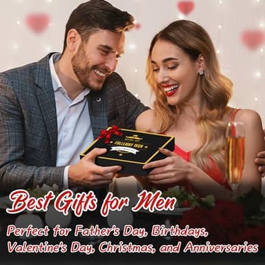 Beard Kit for Men Grooming & Care W/3 Pack Beard Oil, Wash, Balm, Comb, Brush, Scissors,Anniversary Valentines Birthday Fathers Gifts Idea for Husband Him Boyfriend Dad Men Christmas Stocking Stuffers - Image 2